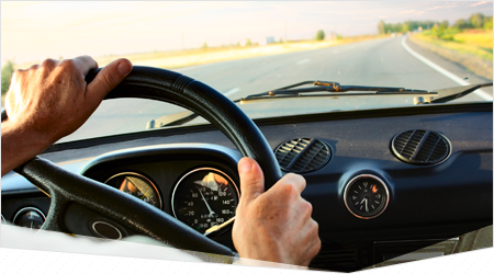 Hands on Steering Wheel